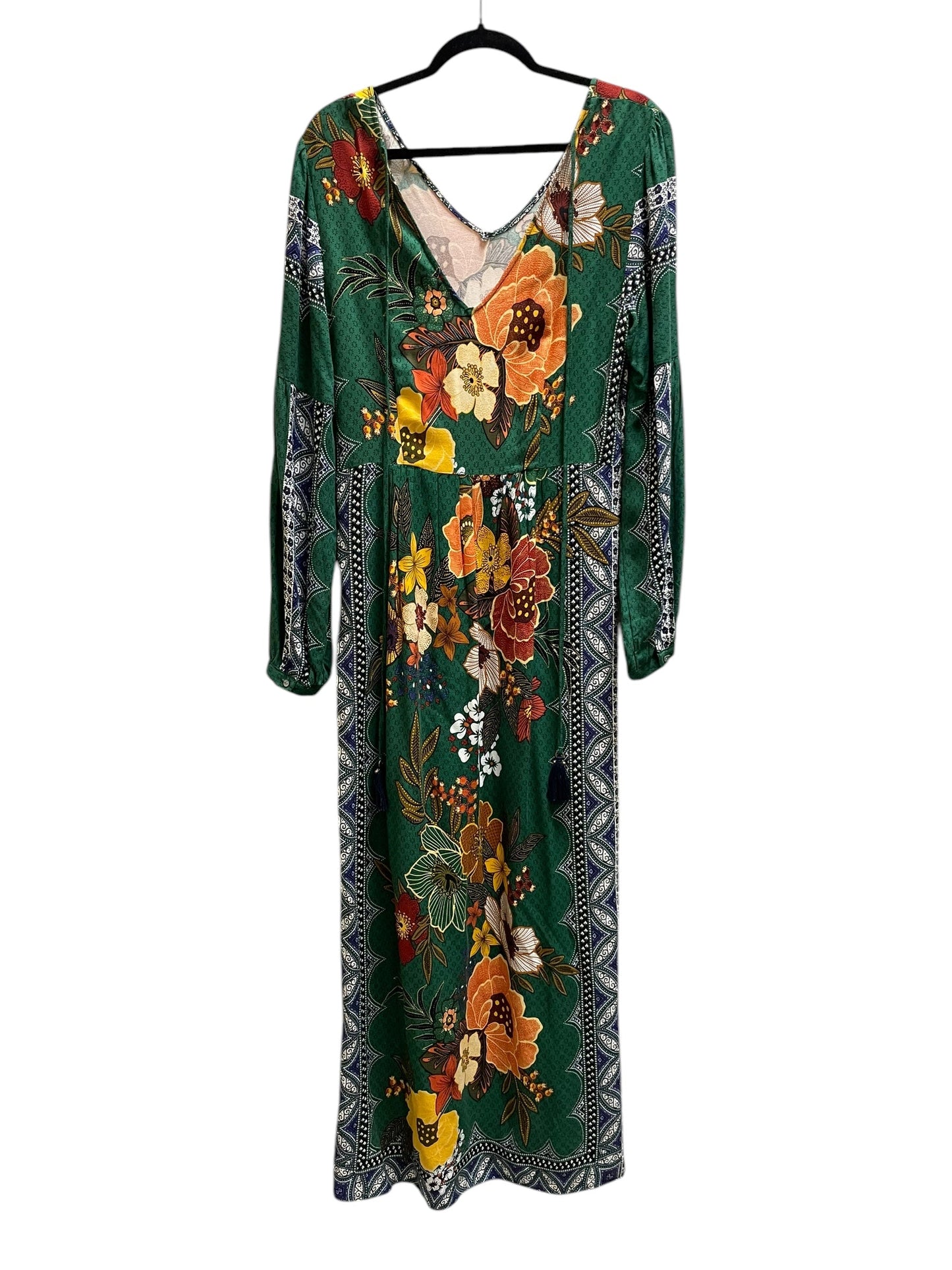 Dress Casual Maxi By Philosophy In Green, Size: M