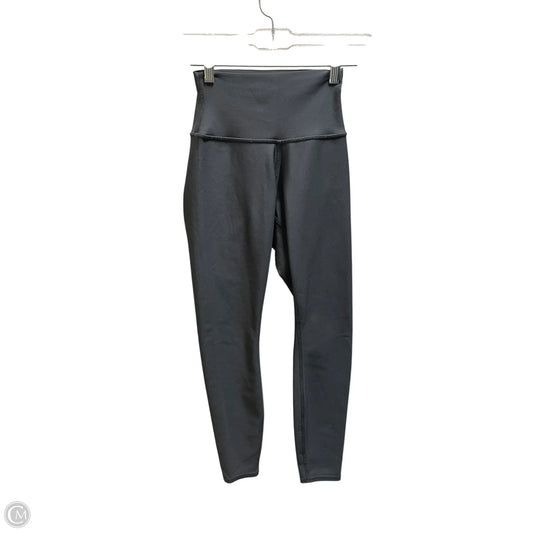 Athletic Leggings By Alo In Grey, Size: Xs