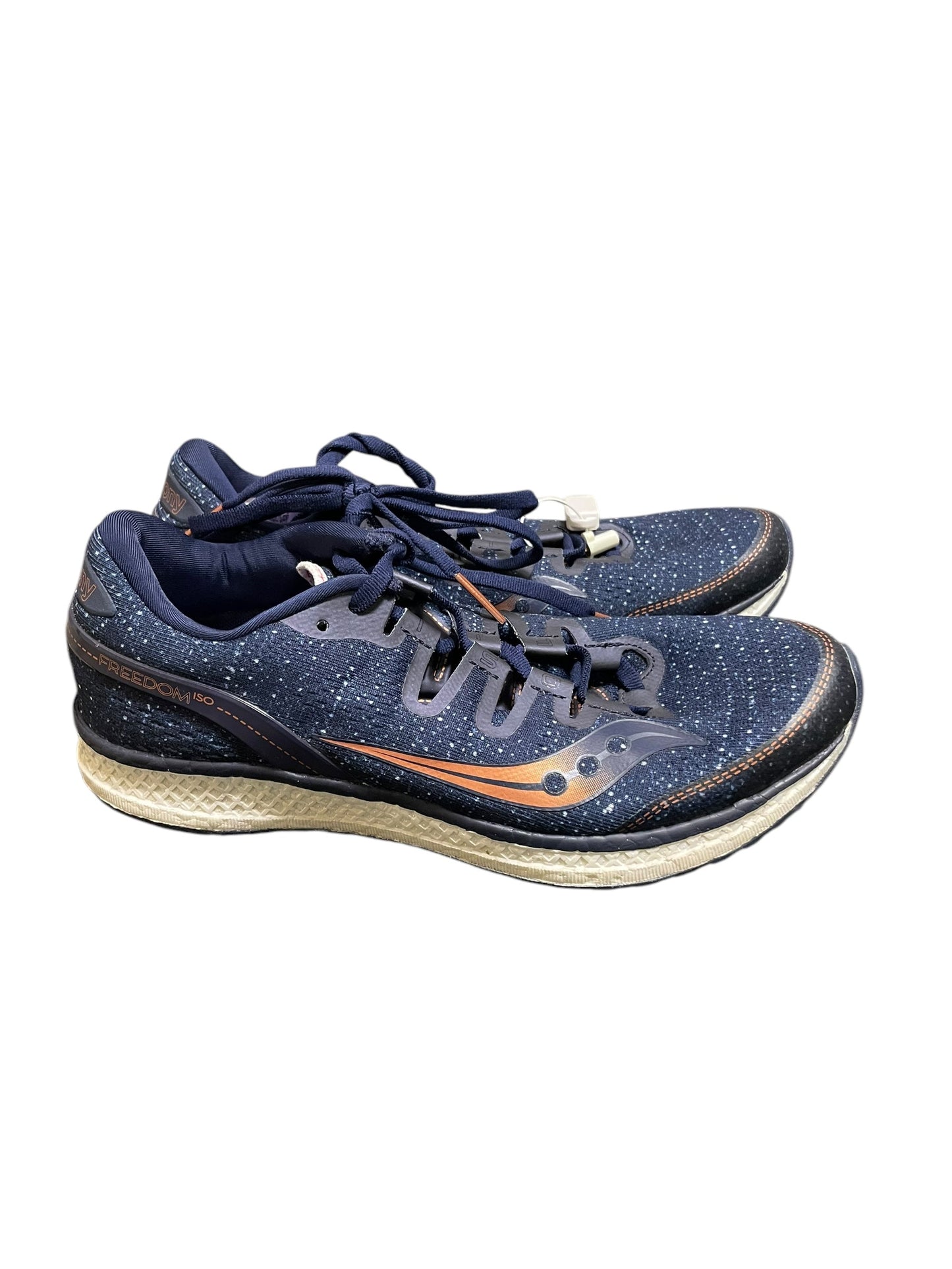 Shoes Athletic By Sacouny In Navy, Size: 10