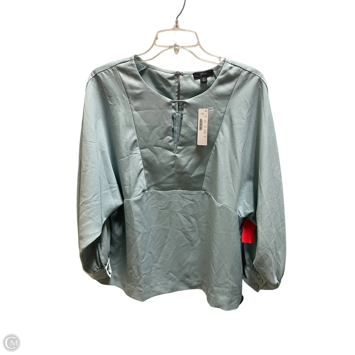 Top Long Sleeve By J. Crew In Blue, Size: M