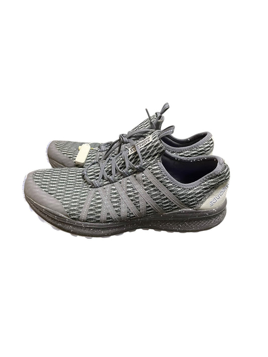 Shoes Athletic By Sacouny In Grey, Size: 10