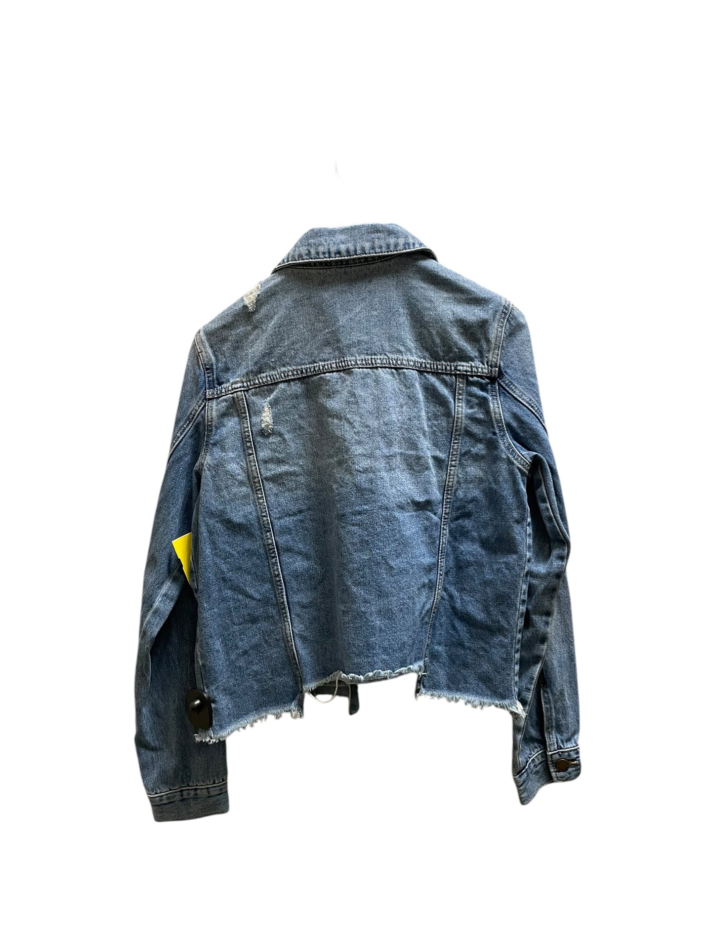 Jacket Denim By Clothes Mentor In Blue Denim, Size: M