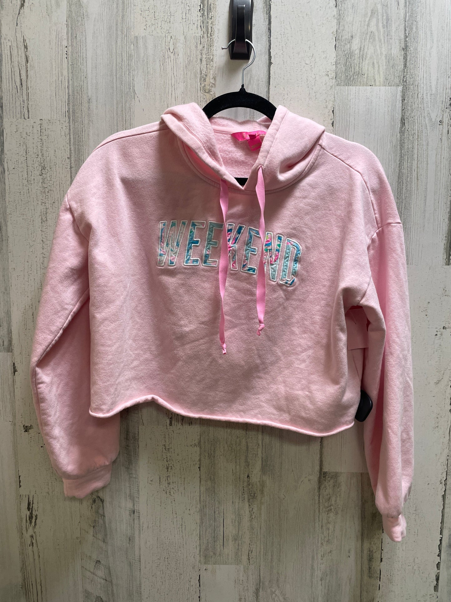 Sweatshirt Hoodie By Lilly Pulitzer In Pink, Size: S