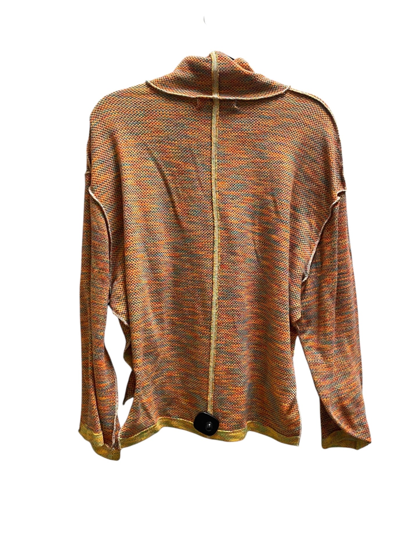 Top Long Sleeve By Free People In Multi-colored, Size: M