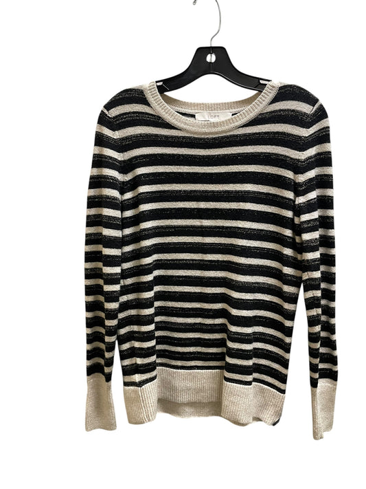 Sweater By Loft In Striped Pattern, Size: S