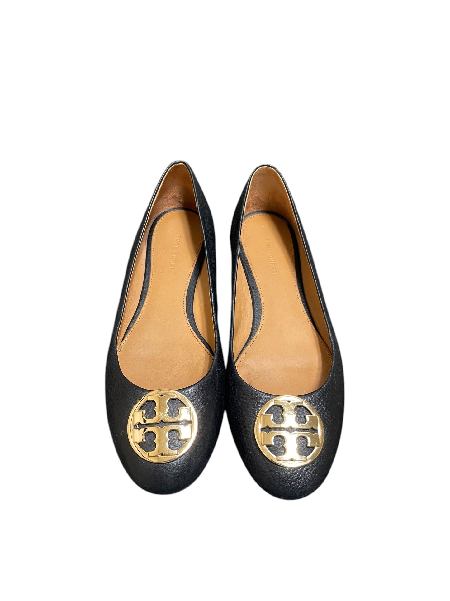 Shoes Flats By Tory Burch In Black, Size: 7.5