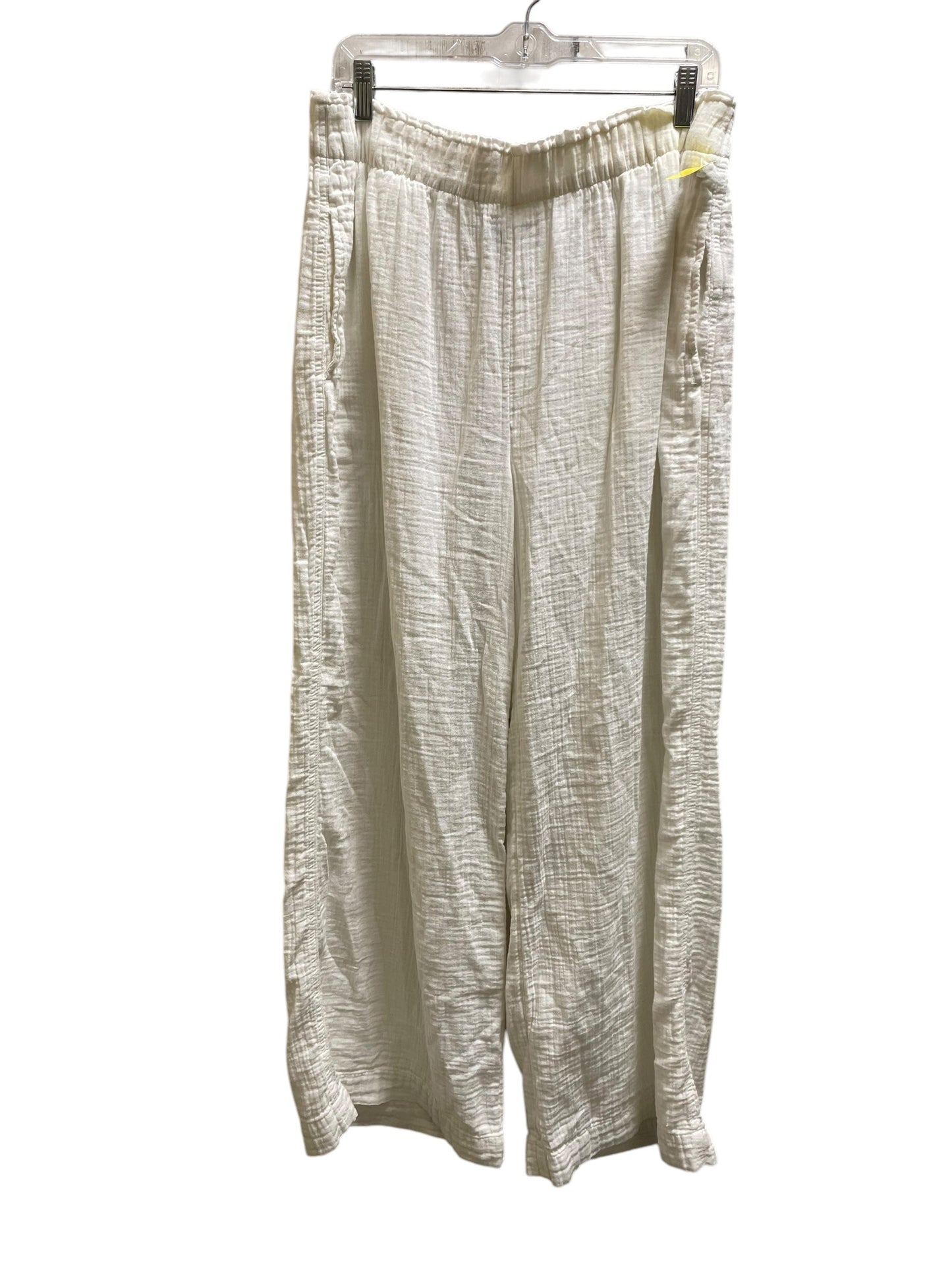 Pants Linen By Gap In White, Size: L