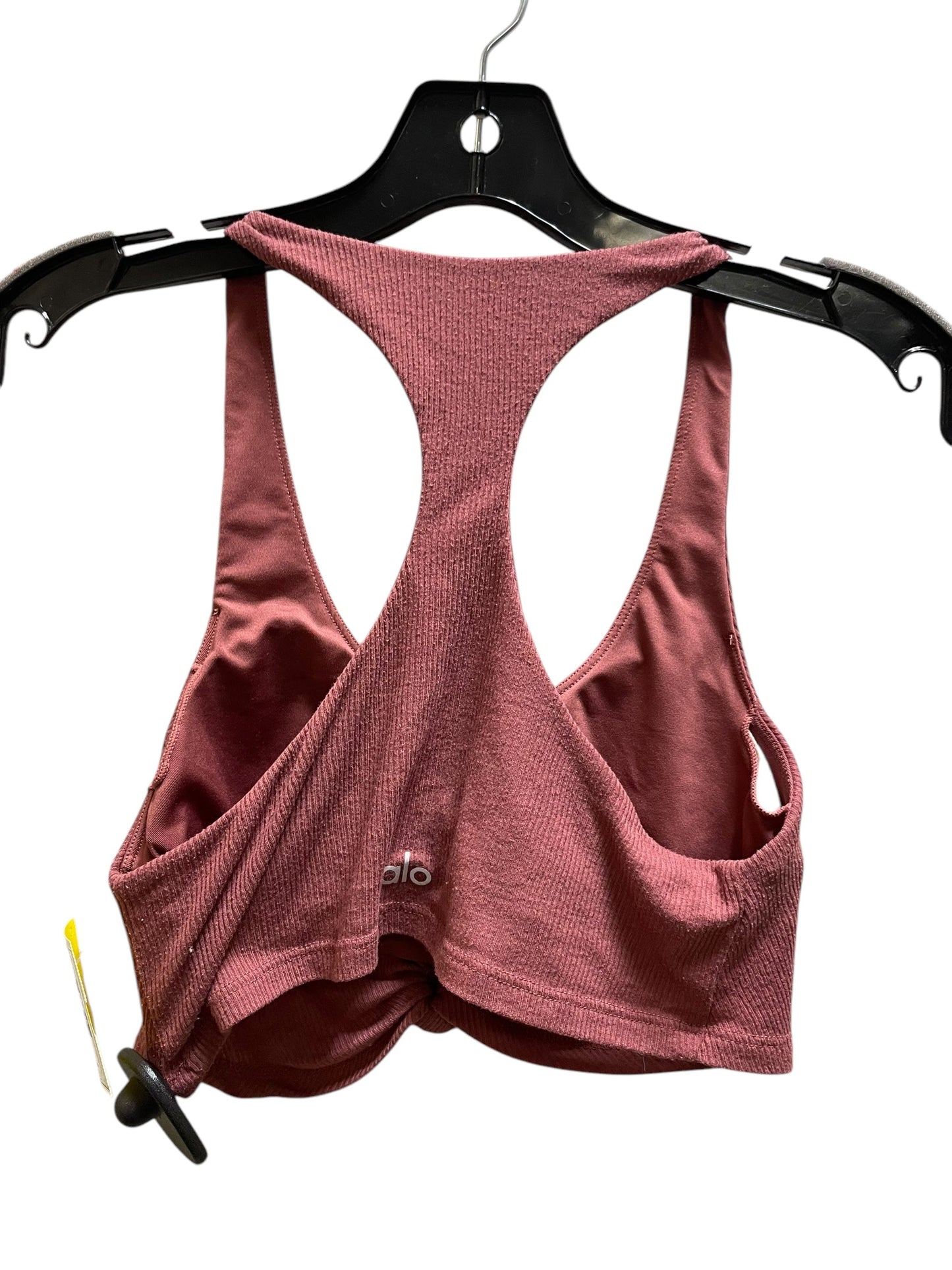 Athletic Bra By Alo In Pink, Size: S