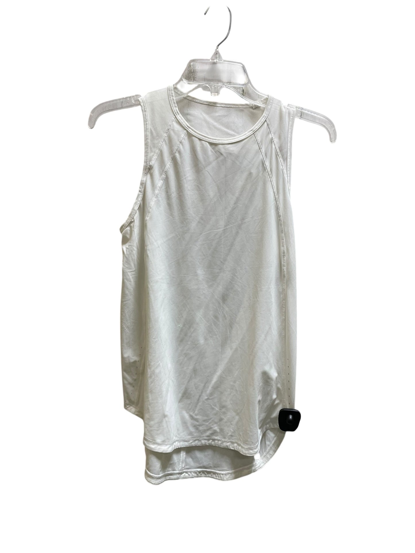 Athletic Tank Top By Lululemon In White, Size: S