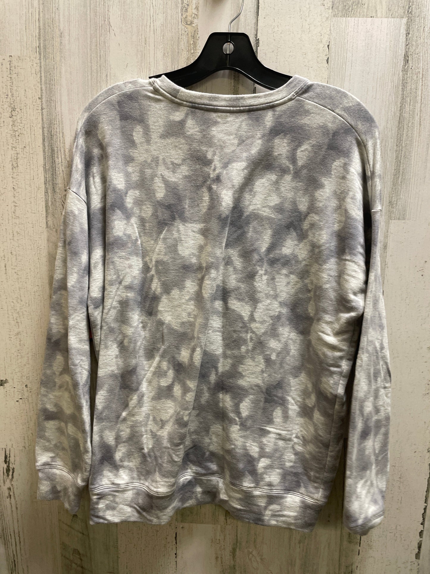 Top Long Sleeve By Athleta In Grey, Size: S