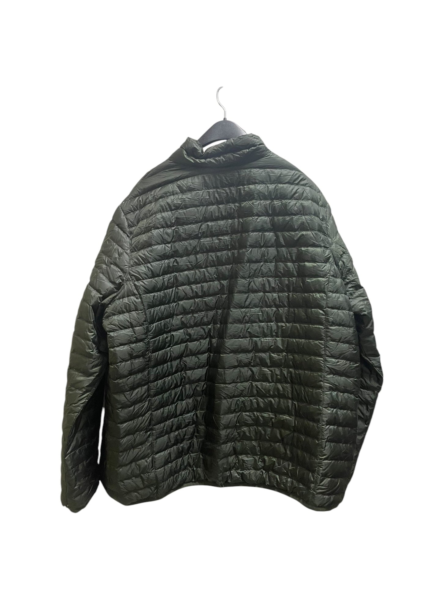 Jacket Puffer & Quilted By Eddie Bauer In Green, Size: 2x