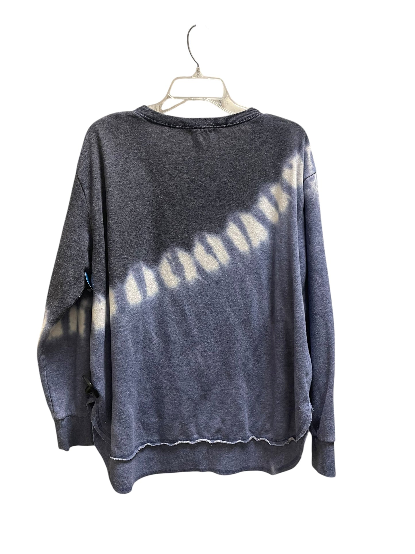 Top Long Sleeve By Simply Southern In Blue, Size: Xl