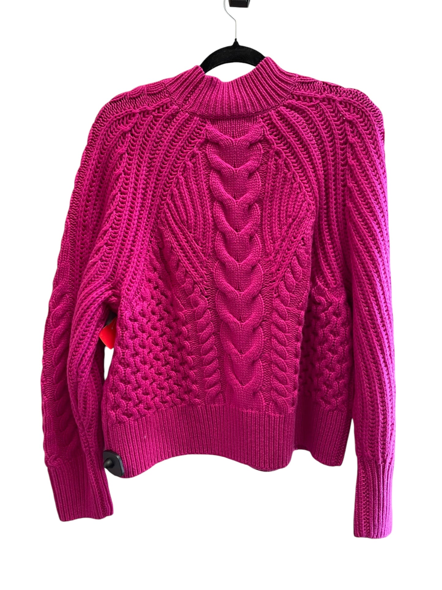 Sweater By Banana Republic In Pink, Size: L