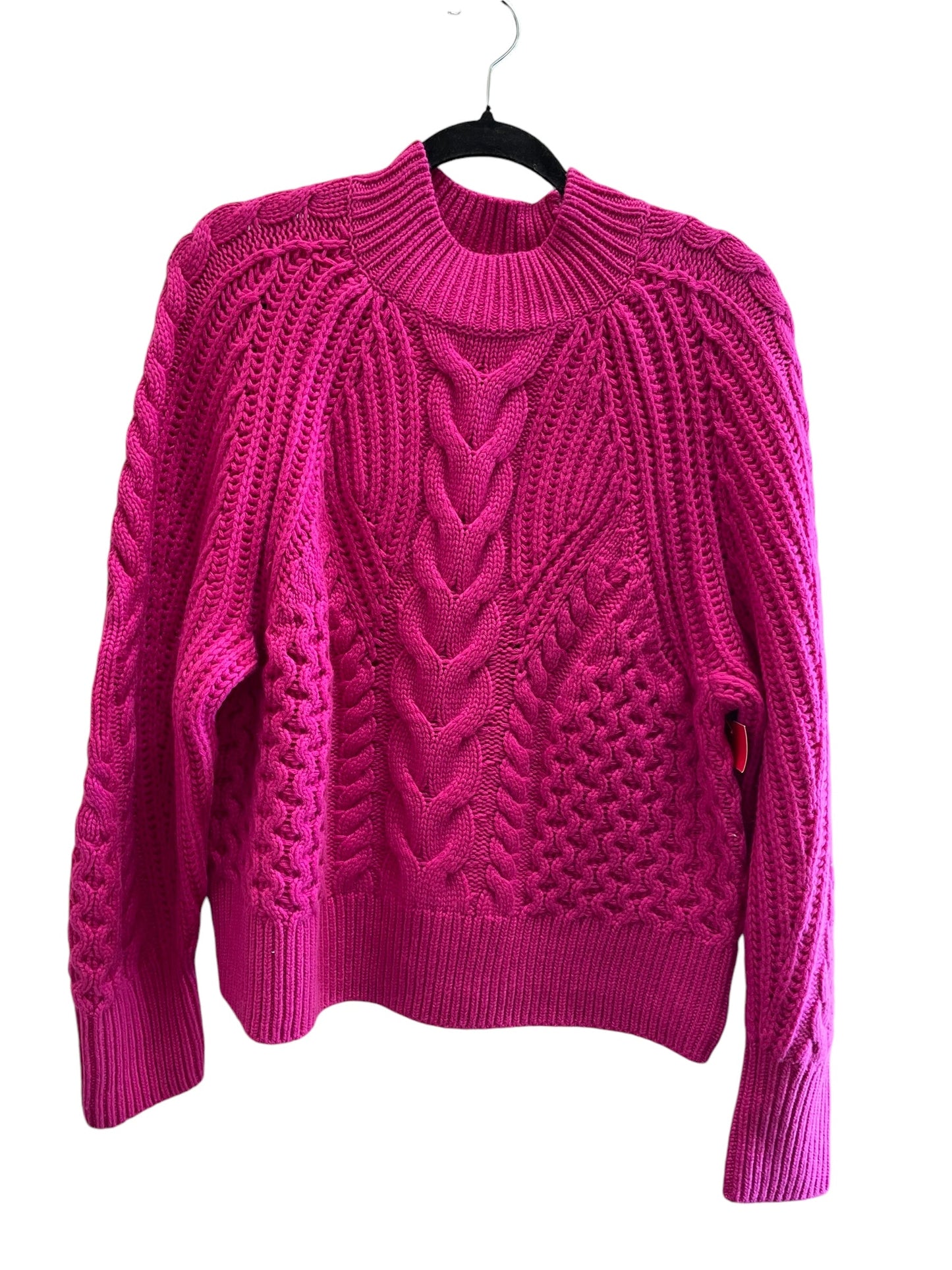 Sweater By Banana Republic In Pink, Size: L