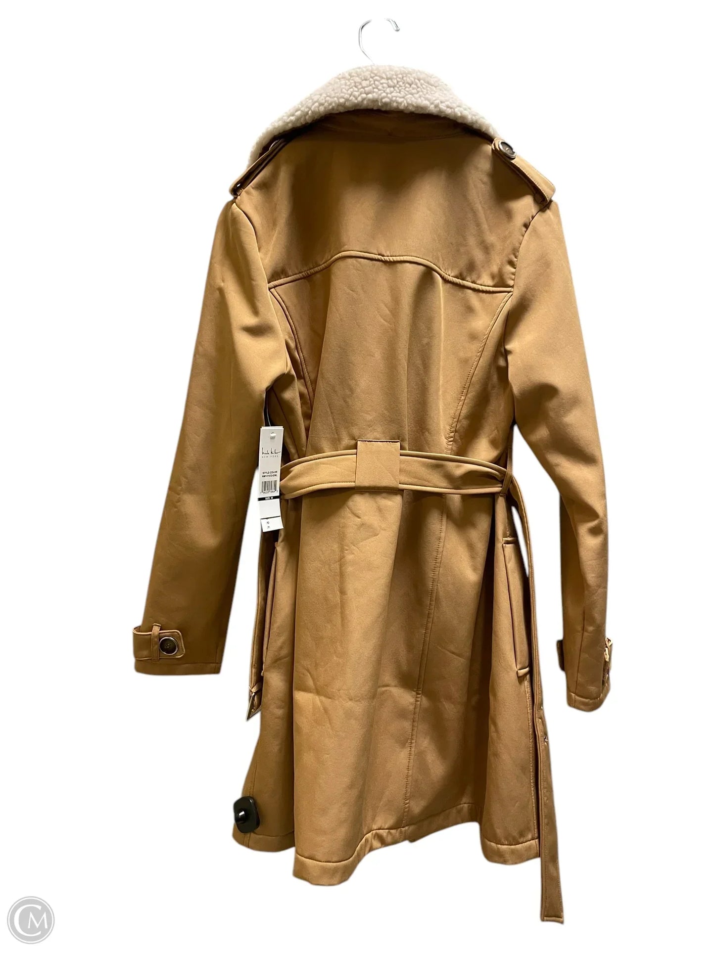 Coat Other By Nicole Miller In Tan, Size: M