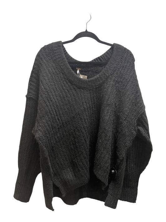 Sweater By Free People In Black, Size: Xs