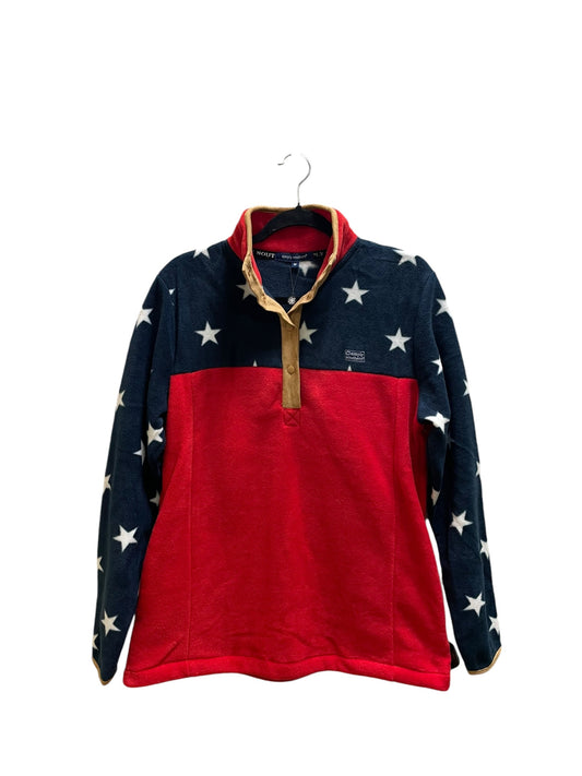 Sweatshirt Crewneck By Simply Southern In Red, Size: M