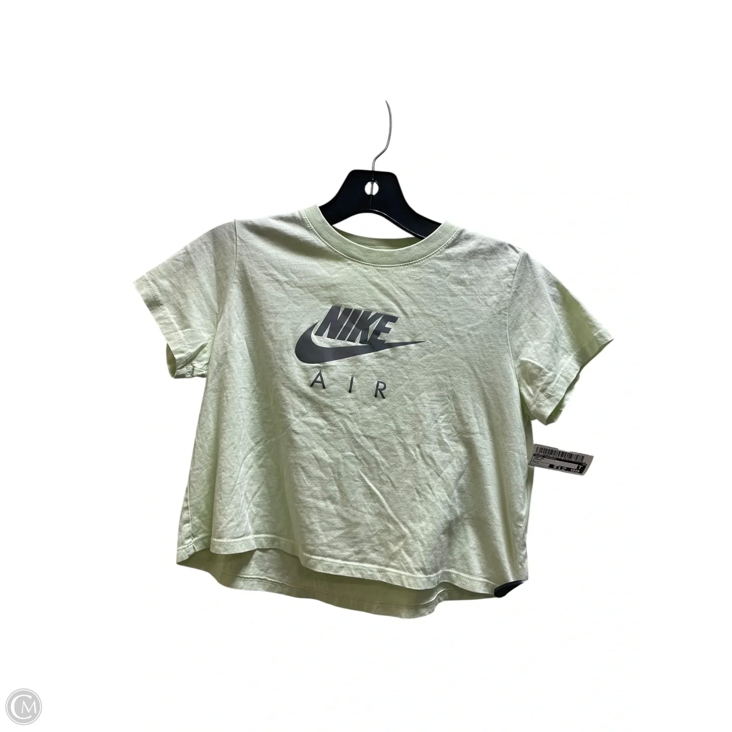 Top Short Sleeve By Nike Apparel In Green, Size: L