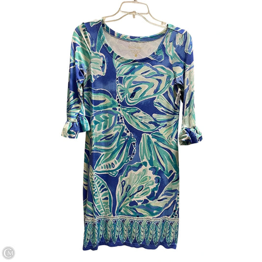 Dress Designer By Lilly Pulitzer In Blue, Size: Xs
