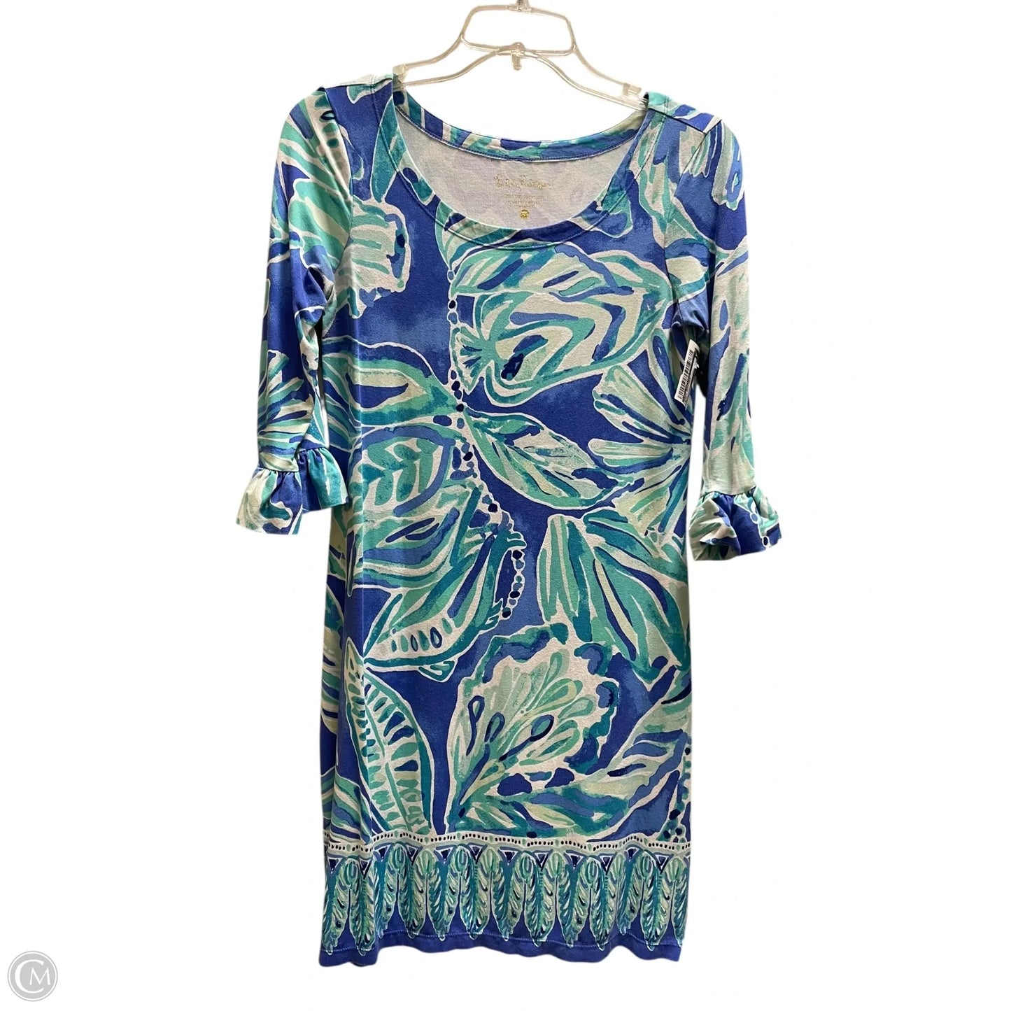 Dress Designer By Lilly Pulitzer In Blue, Size: Xs