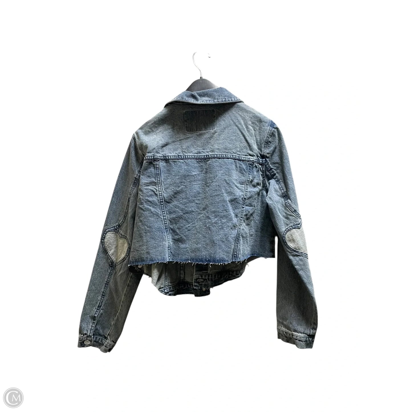 Jacket Denim By Juicy Couture In Blue Denim, Size: Xl