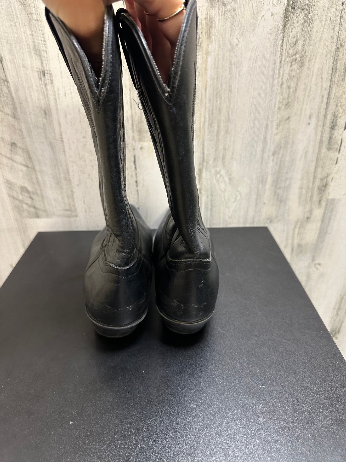 Black Boots Western Harley Davidson, Size 8