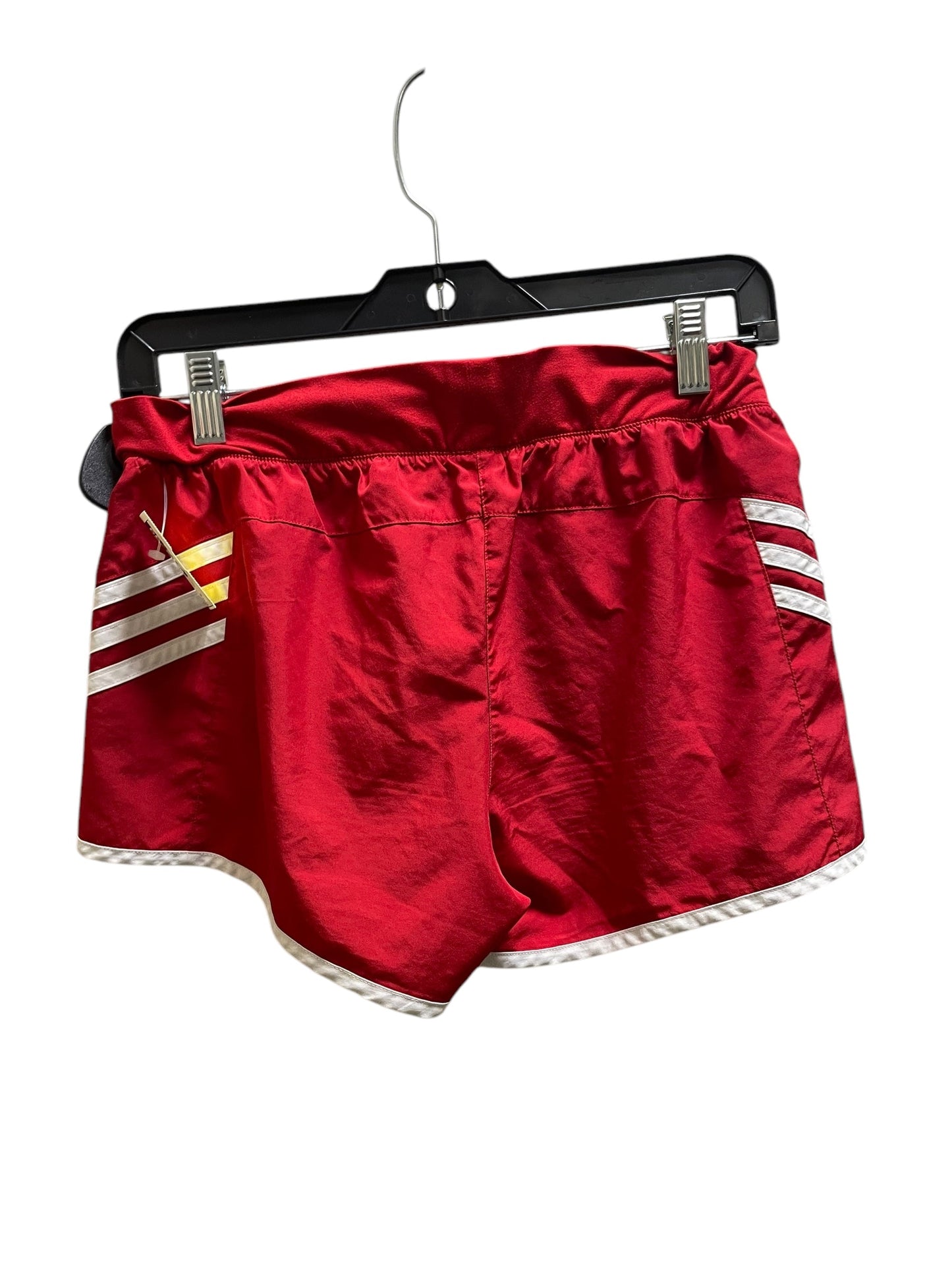 Athletic Shorts By Adidas In Red, Size: S