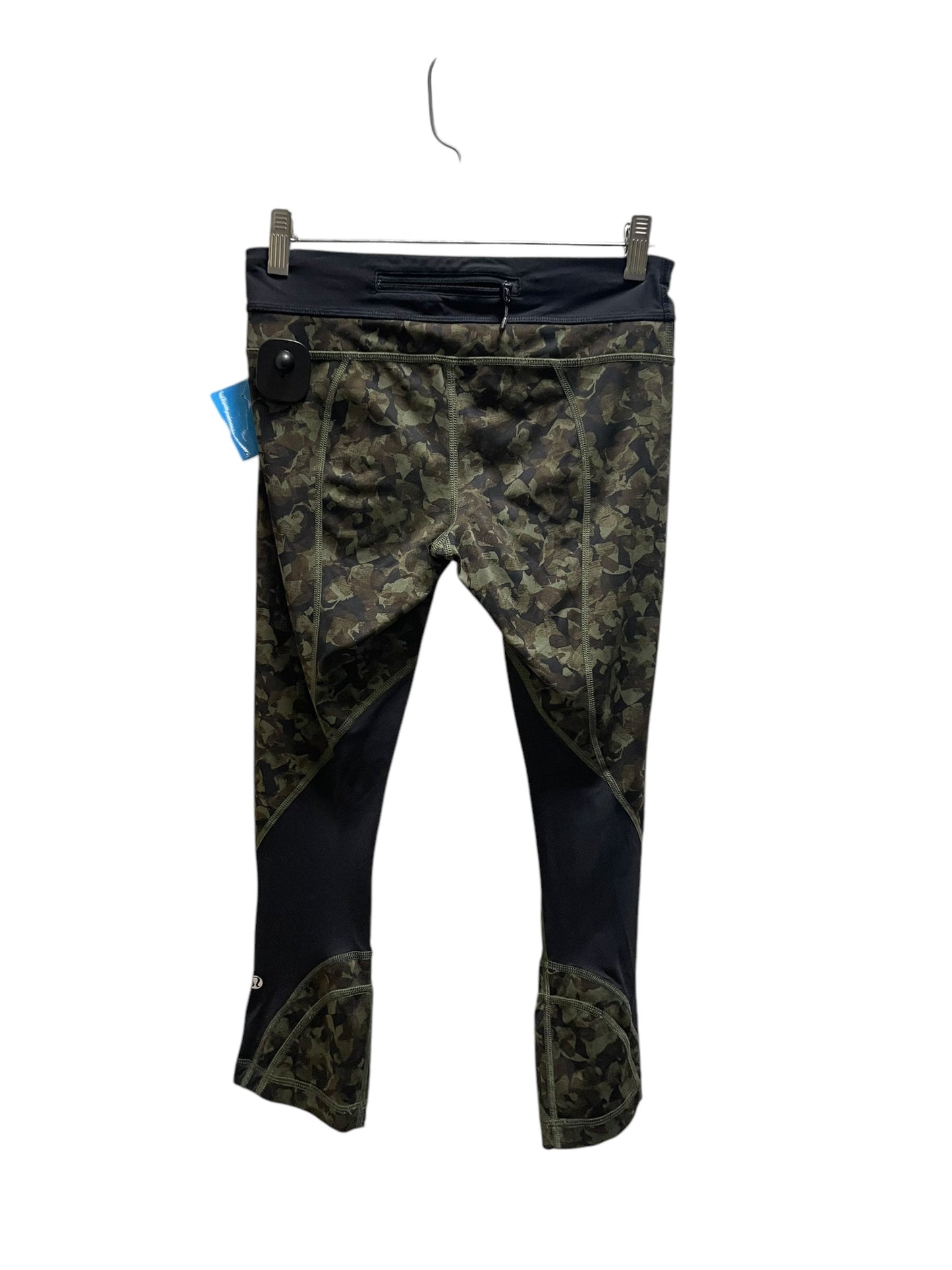 Athletic Leggings By Lululemon In Camouflage Print, Size: 4