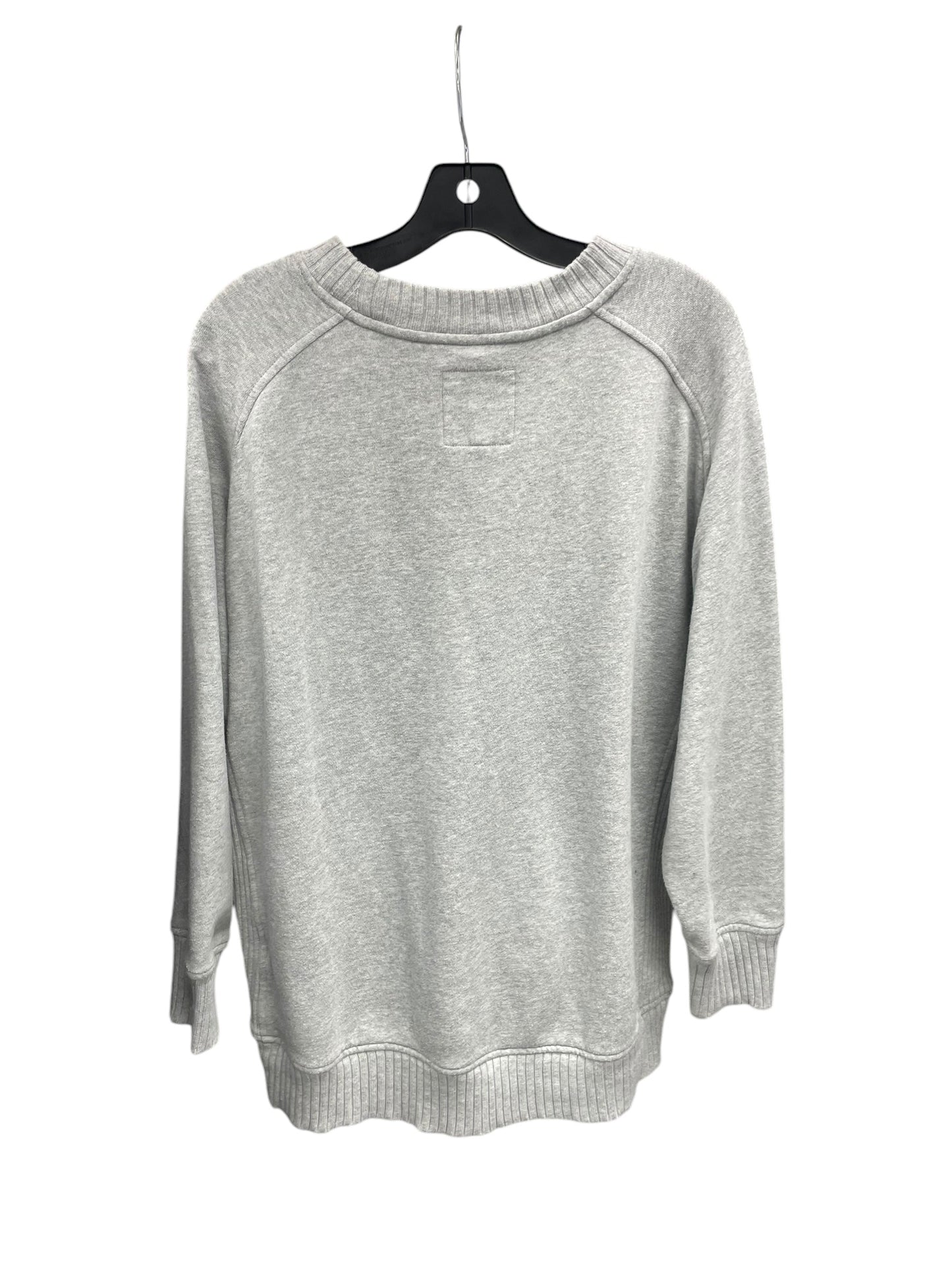 Sweatshirt Crewneck By Aerie In Grey, Size: S