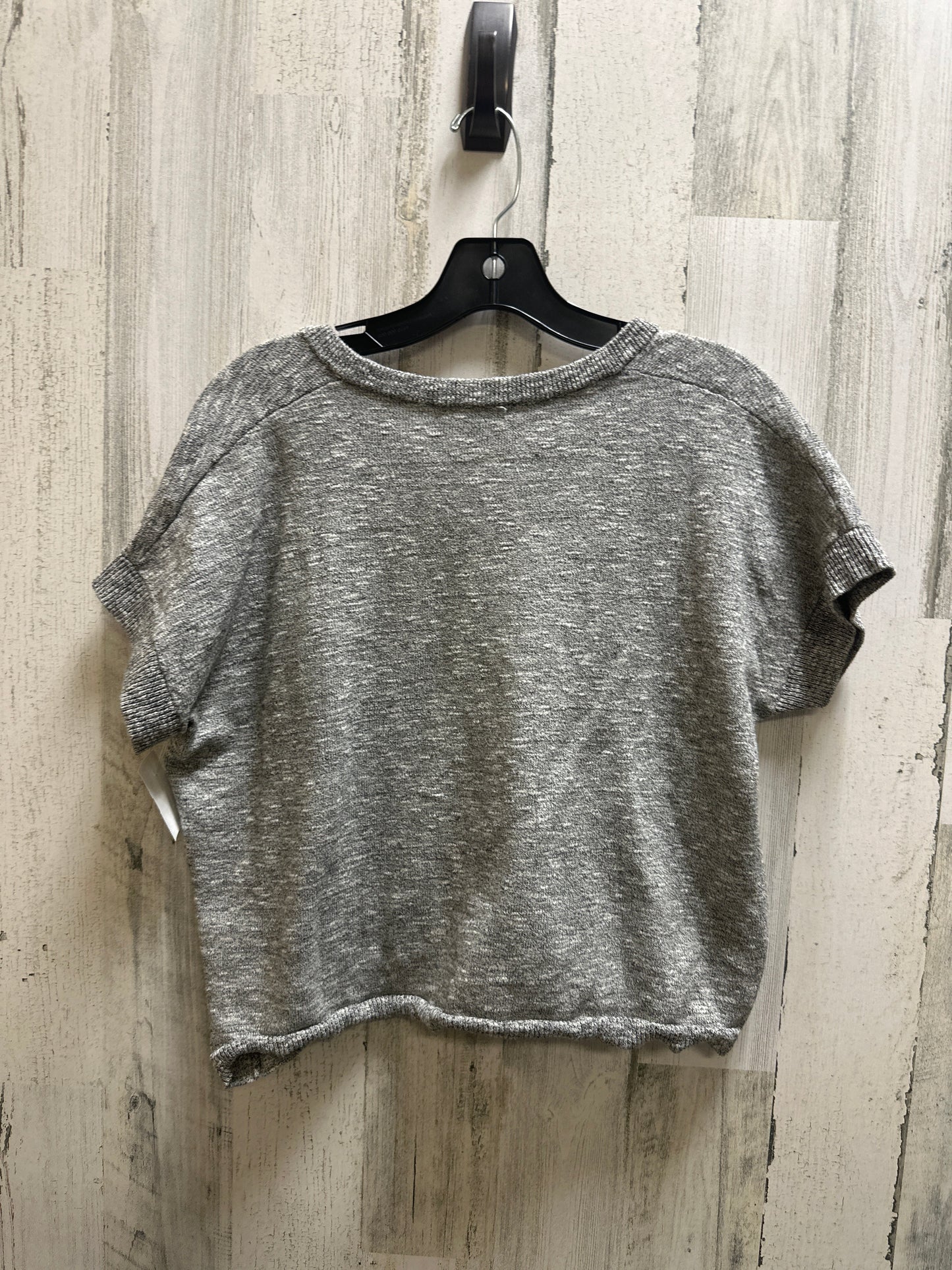 Grey Top Short Sleeve Madewell, Size Xs