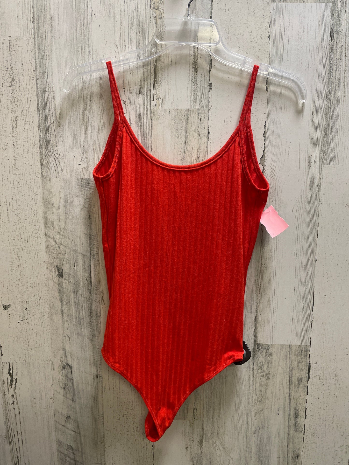 Top Sleeveless By Zara In Red, Size: M