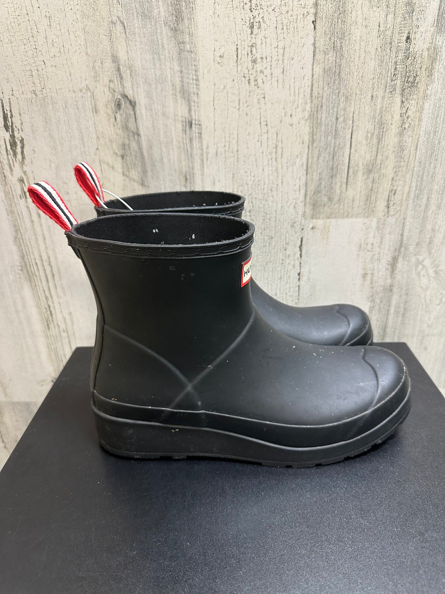 Black Boots Rain Hunter, Size 8