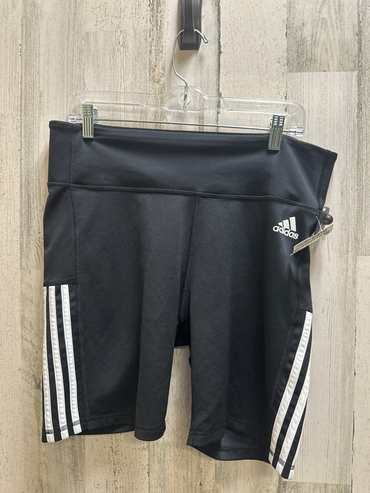 Black Athletic Shorts Adidas, Size Xl