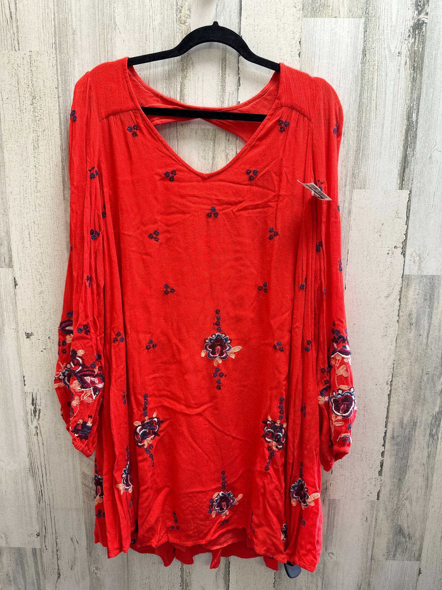 Red Dress Casual Short Free People, Size M