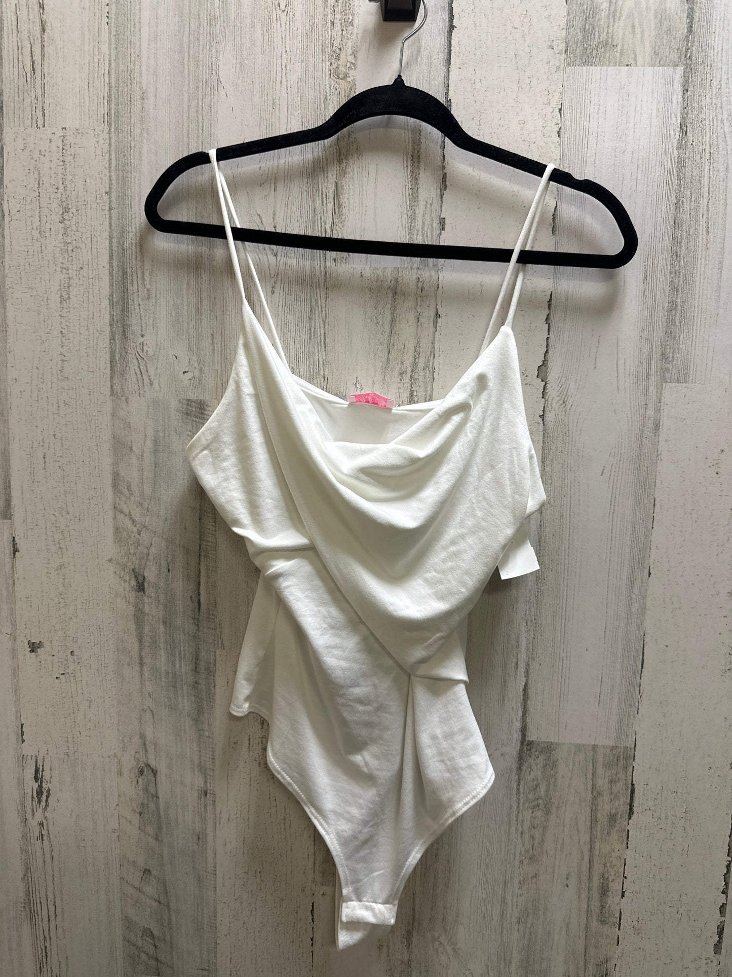 White Bodysuit Pink, Size M