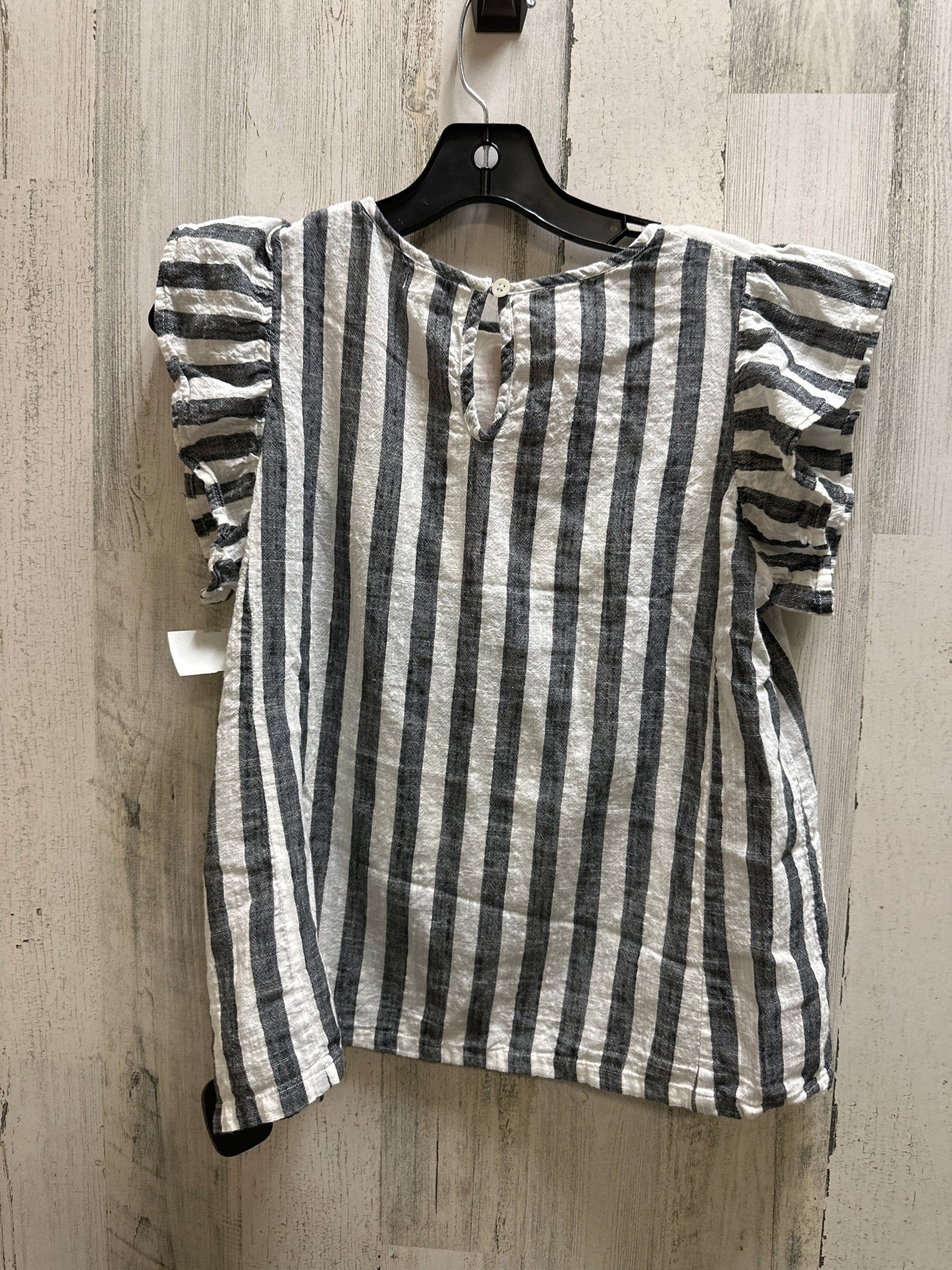 Striped Pattern Top Short Sleeve Thml, Size Xs