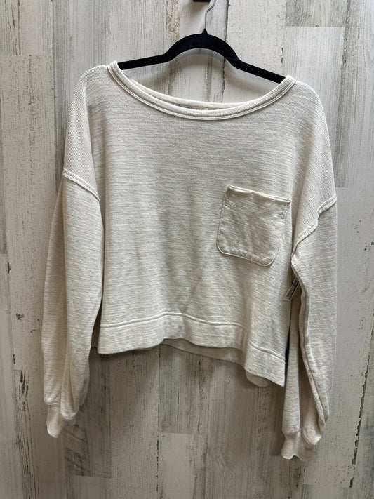 Tan Top Long Sleeve Aerie, Size S