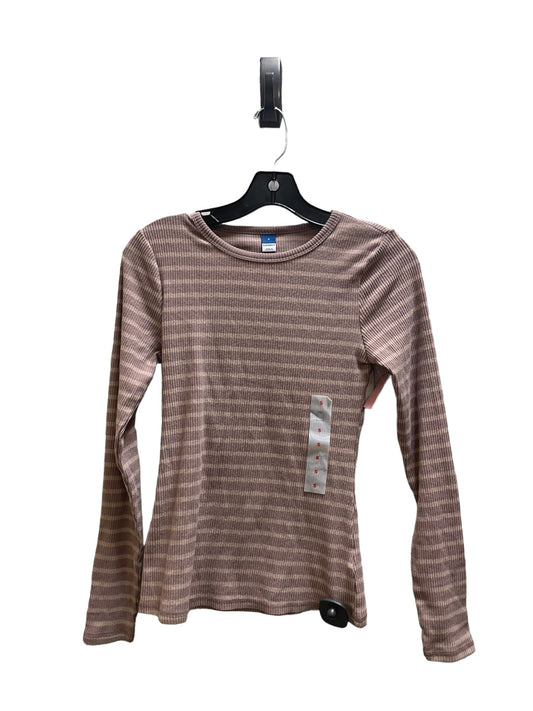 Top Long Sleeve By Old Navy In Pink, Size: S