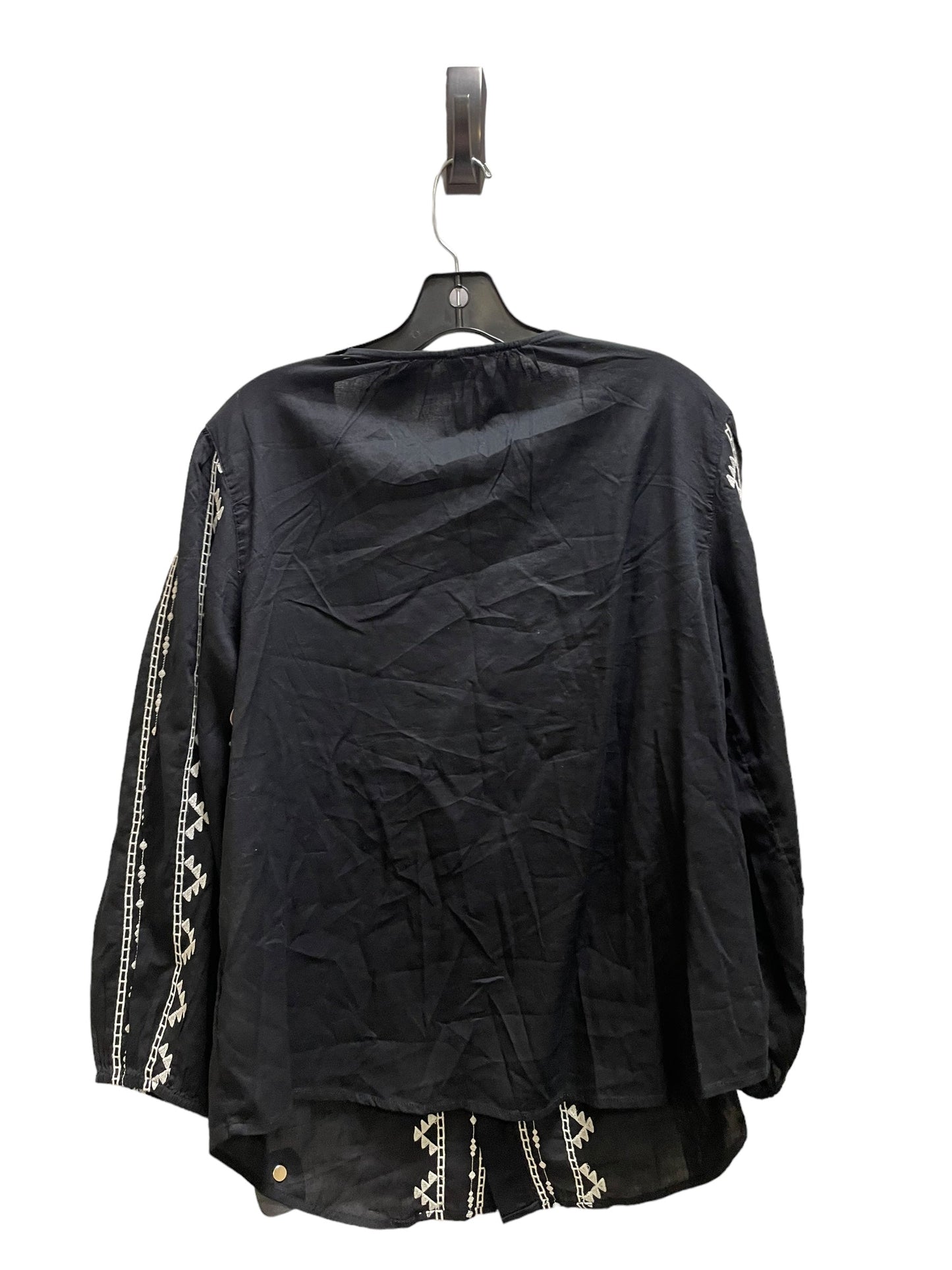 Top Long Sleeve By Old Navy In Black, Size: M