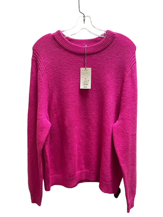 Sweater By A New Day In Pink, Size: Xl