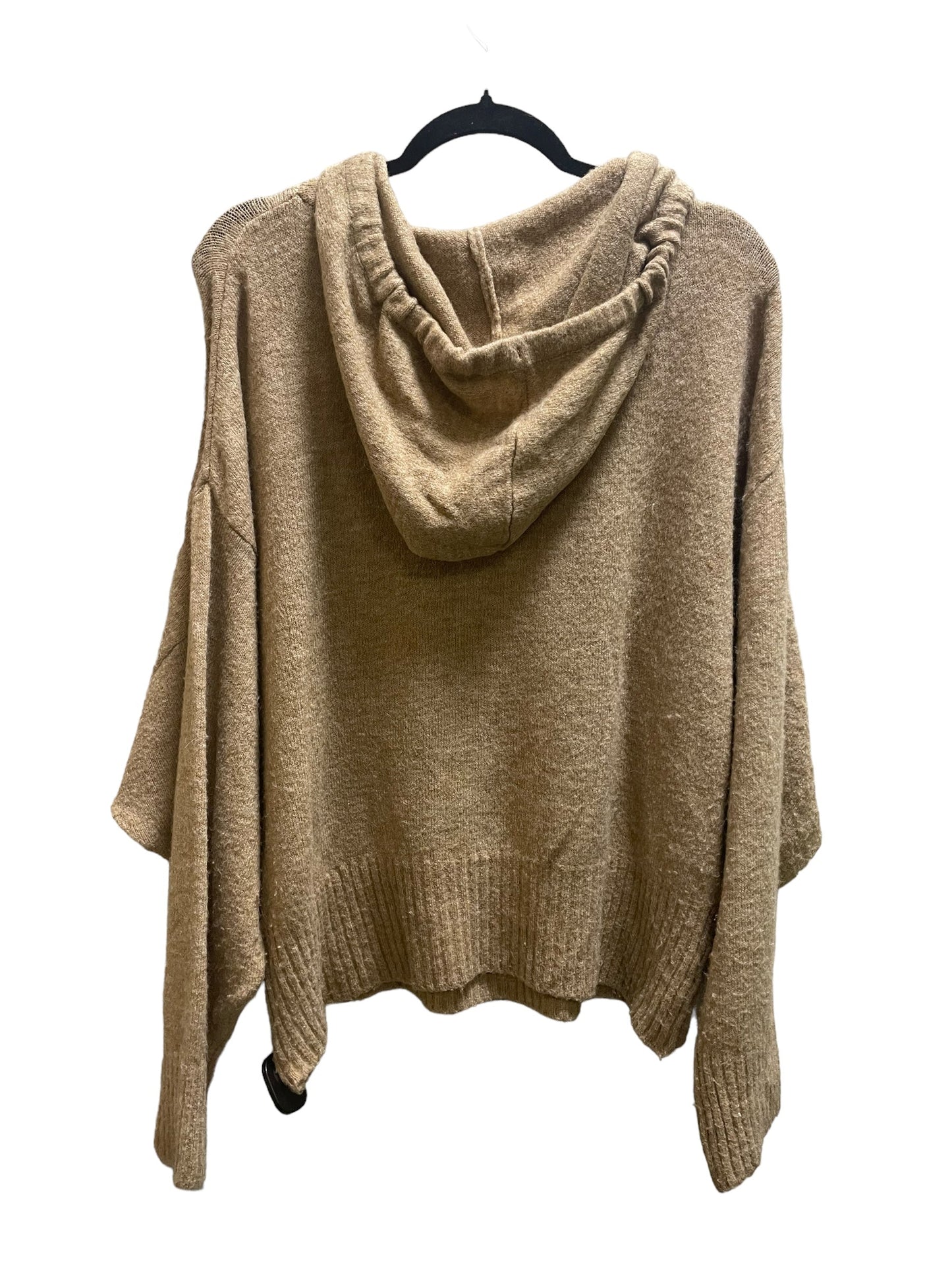 Sweatshirt Hoodie By H&m In Brown, Size: M