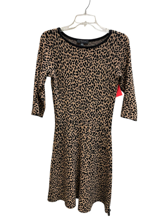 Dress Casual Short By Ann Taylor In Animal Print, Size: Xs