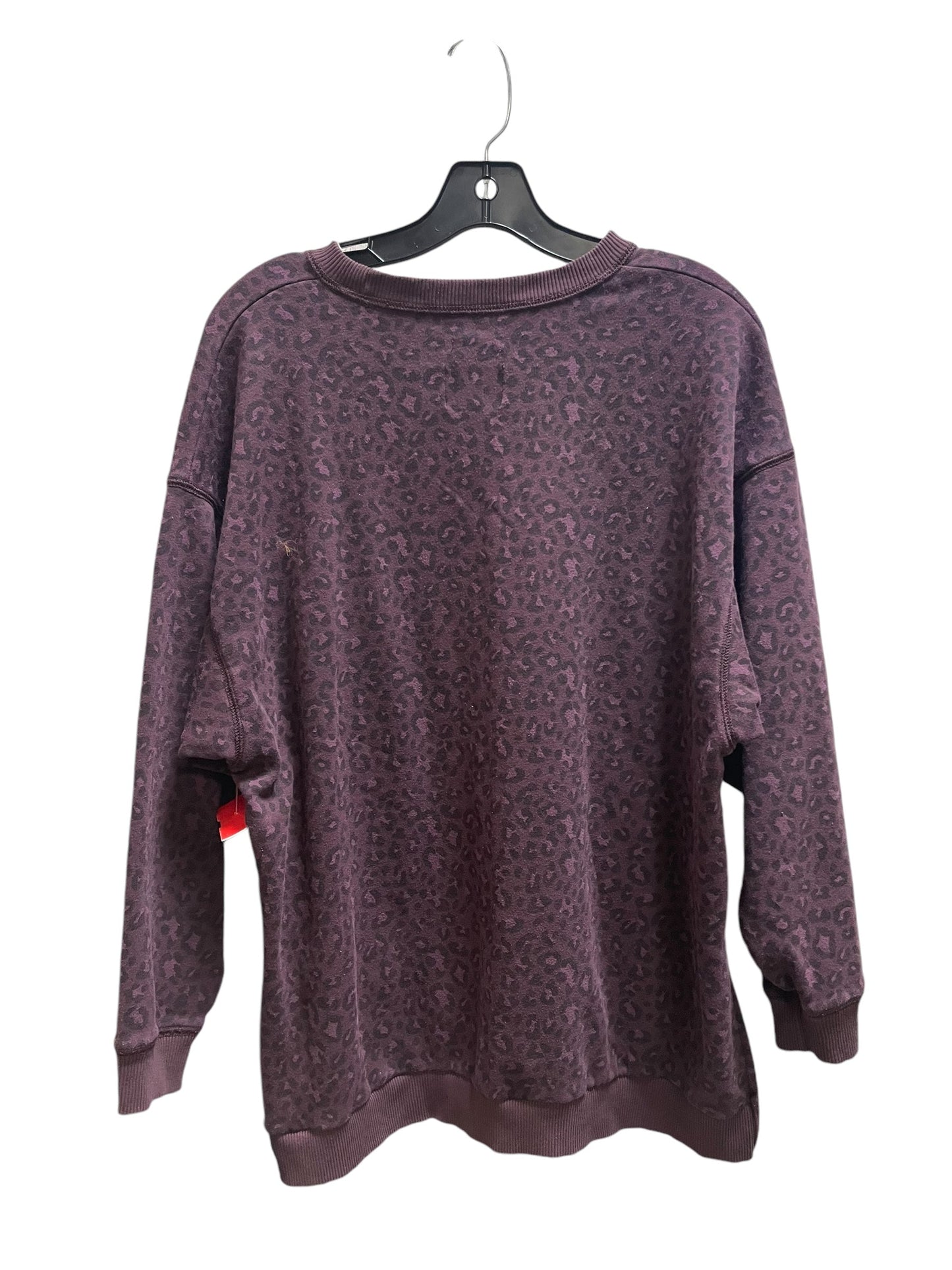 Sweatshirt Crewneck By American Eagle In Purple, Size: Xs