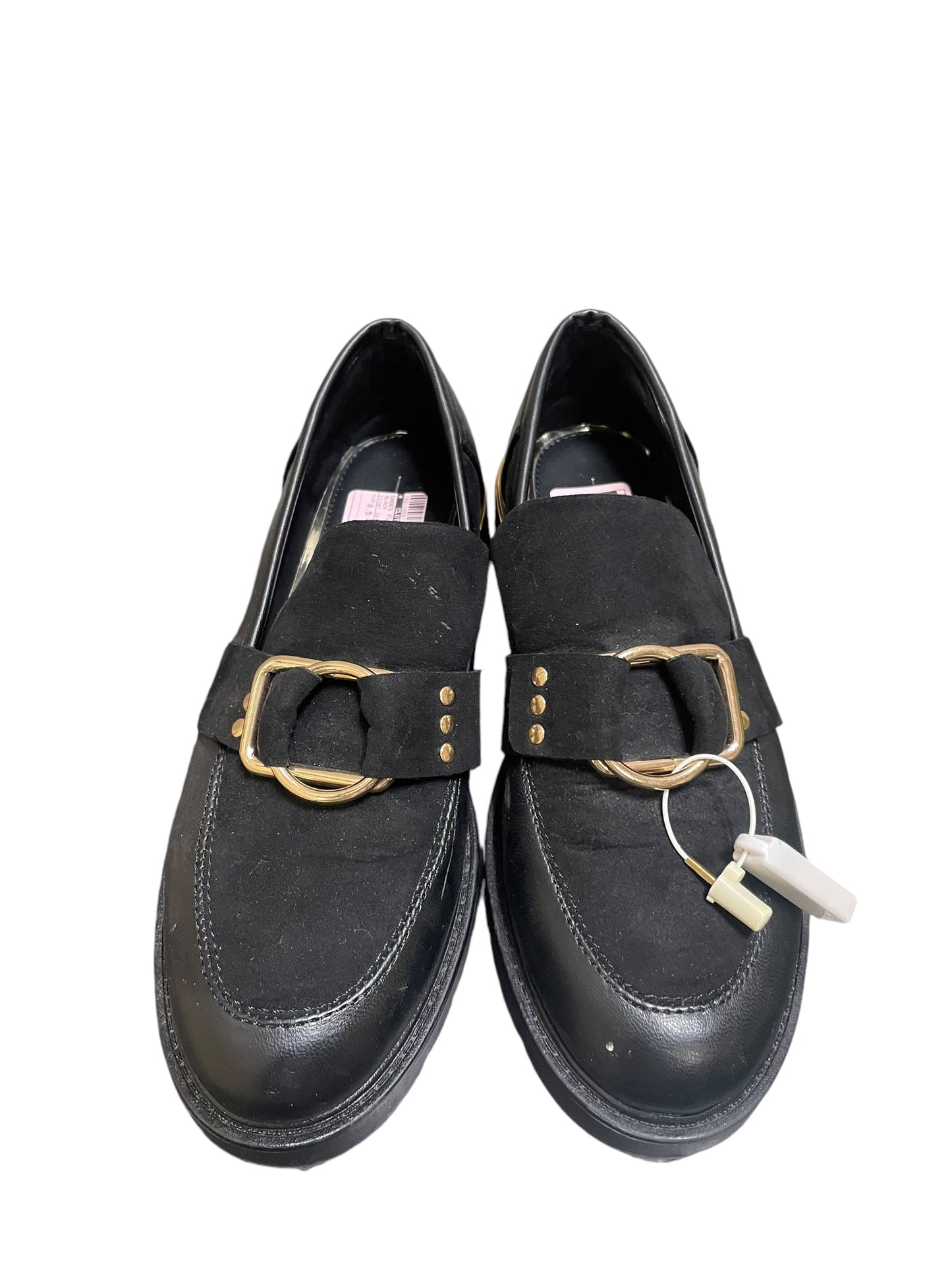 Shoes Flats By Clothes Mentor In Black, Size: 8.5