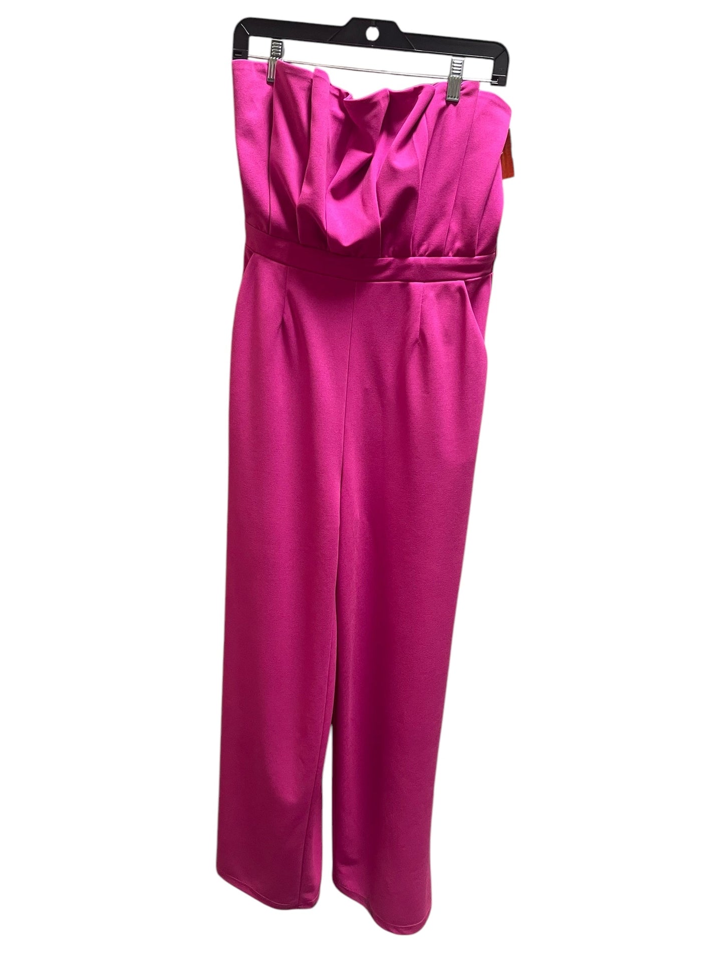 Jumpsuit By Entro In Pink, Size: L