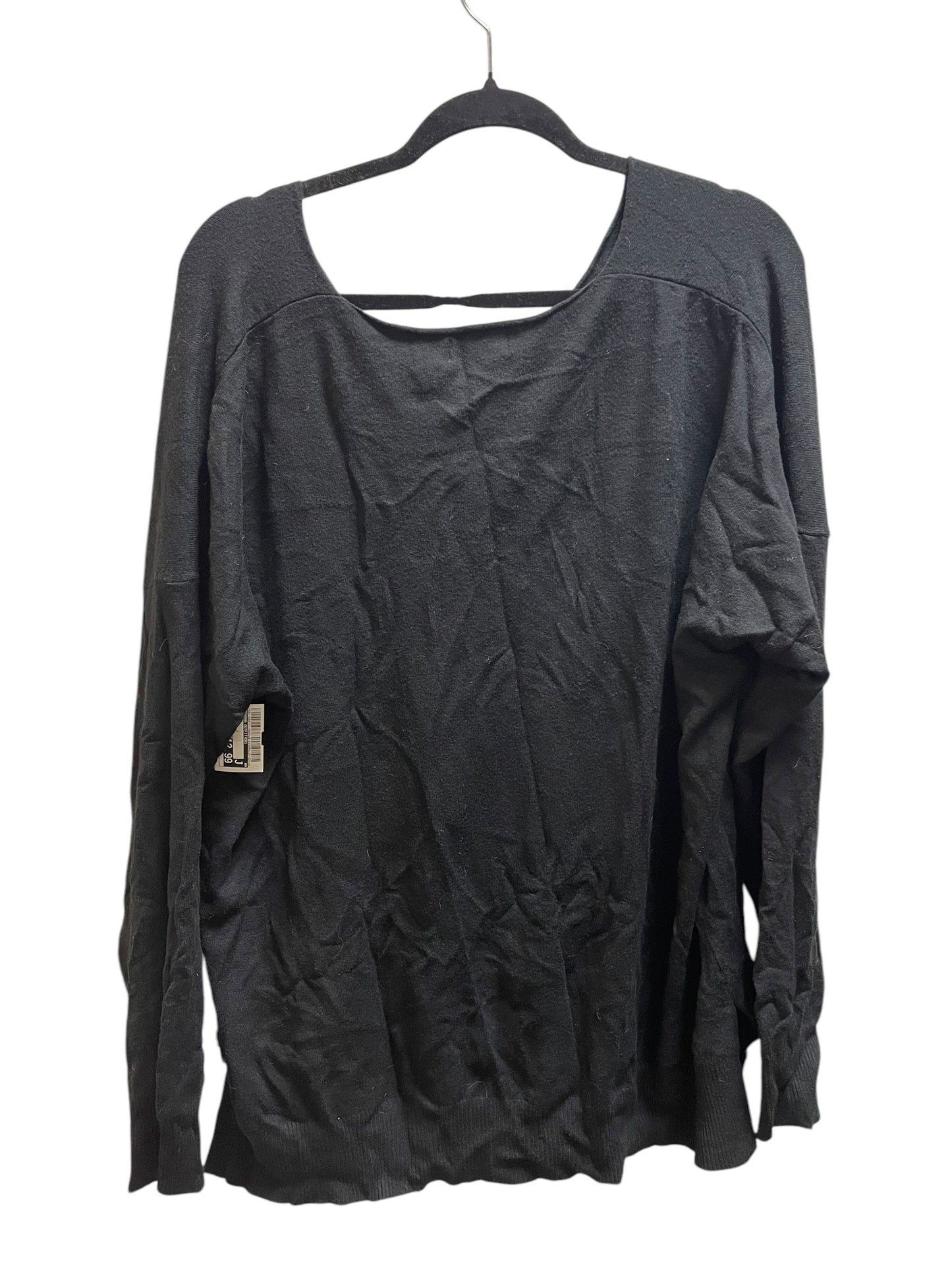 Sweater By Zenana Outfitters In Black, Size: 2x