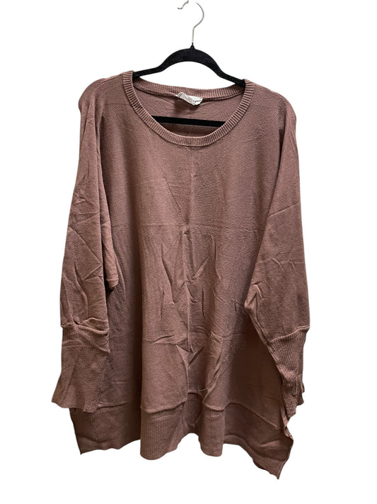 Sweater By First Love In Brown, Size: 2x