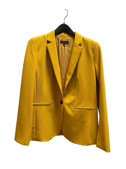 Blazer By Ann Taylor In Yellow, Size: S