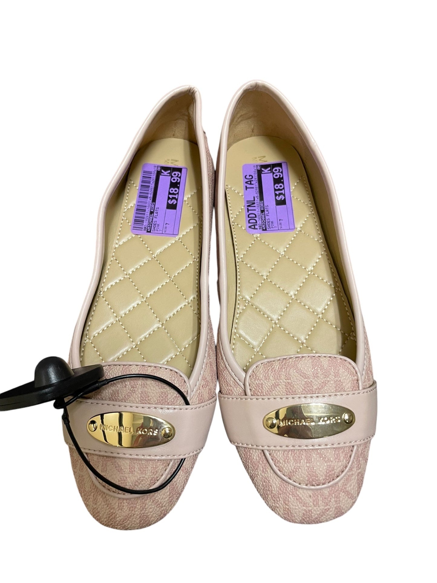 Shoes Flats By Michael Kors In Pink, Size: 7