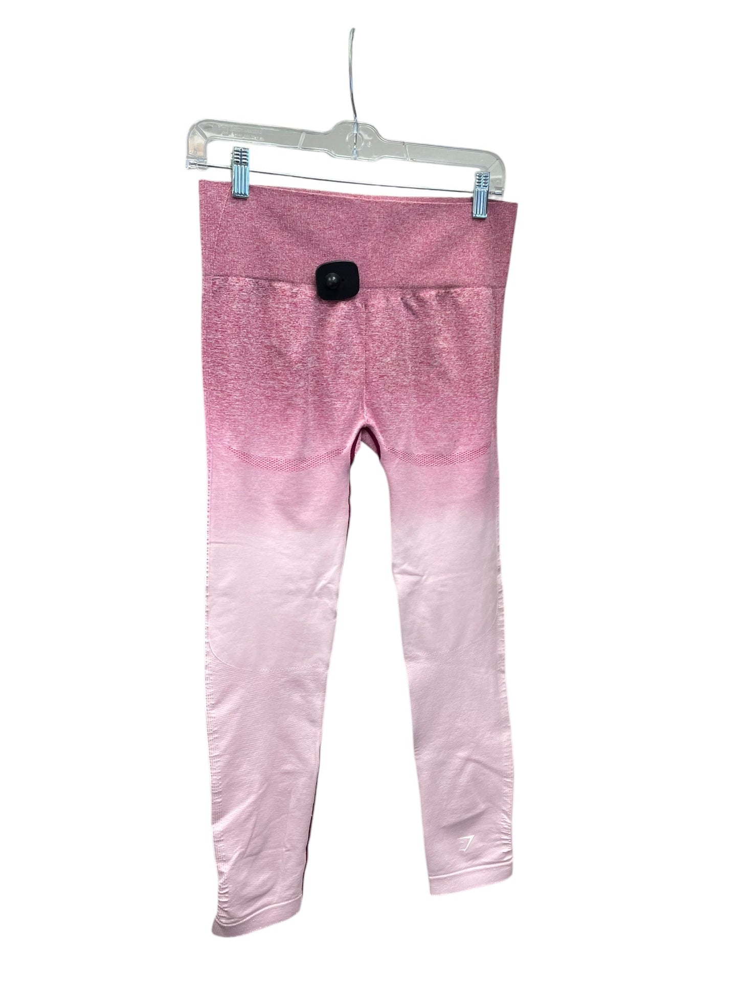 Athletic Leggings By Gym Shark In Pink, Size: M